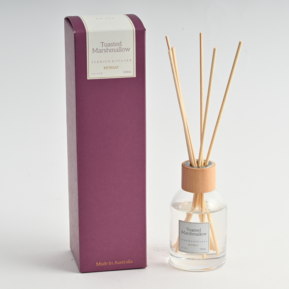 Retreat Series Reed Diffuser 100ml - TOASTED MARSHMALLOW